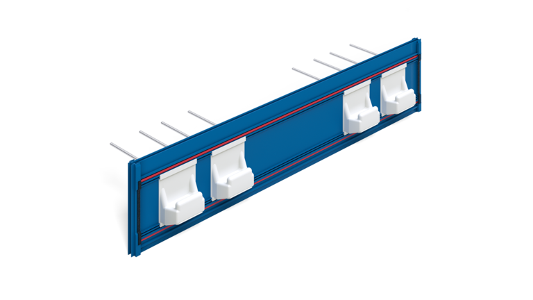 Schöck Tronsole® type T : protection contre le bruit de choc entre la volée d'escalier et le palier avec joint droit